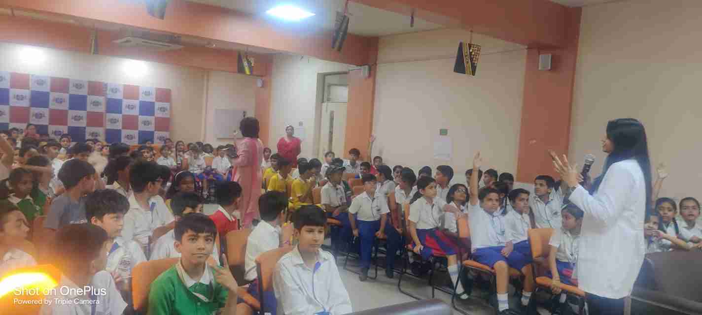 Nutrition Workshop at JP International School Building Healthy Habits from a Young Age